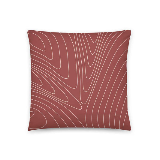 Rouge Lined Basic Pillow