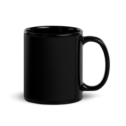 BE KIND Black Glossy Mug - ASHRILEYPRINTS