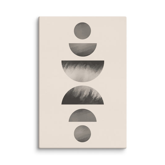 ABSTRACT CIRCLES Canvas - ASHRILEYPRINTS