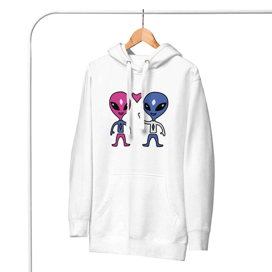 ALIEN DUO Unisex Hoodie – Trendy and Comfortable Streetwear