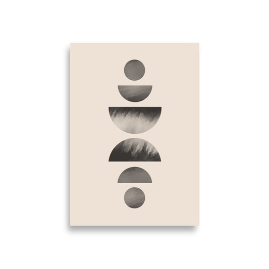 ABSTRACT SHAPES Poster - ASHRILEYPRINTS