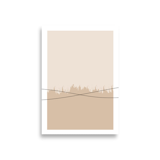 MINIMAL LINE ART Poster - ASHRILEYPRINTS