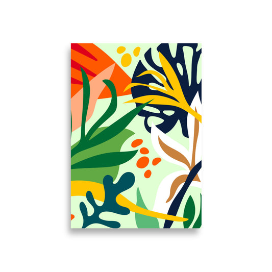 Colorful abstract design on a white background