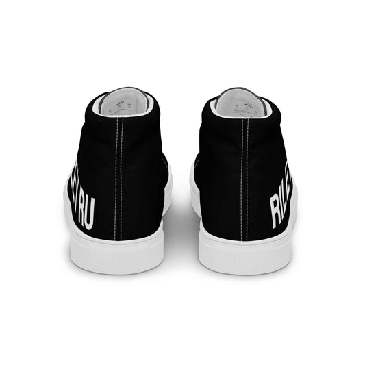 RILEY RU Men's High Top Canvas Trainers for Ultimate Comfort and Style