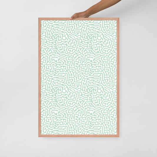 ABSTRACT PATTERN Framed poster - ASHRILEYPRINTS