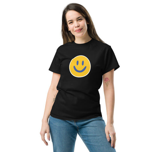 HAPPY FACE Unisex classic tee - ASHRILEYPRINTS