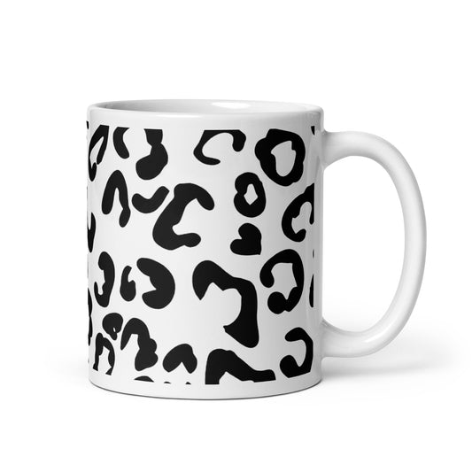 CHEETAH White glossy mug - ASHRILEYPRINTS